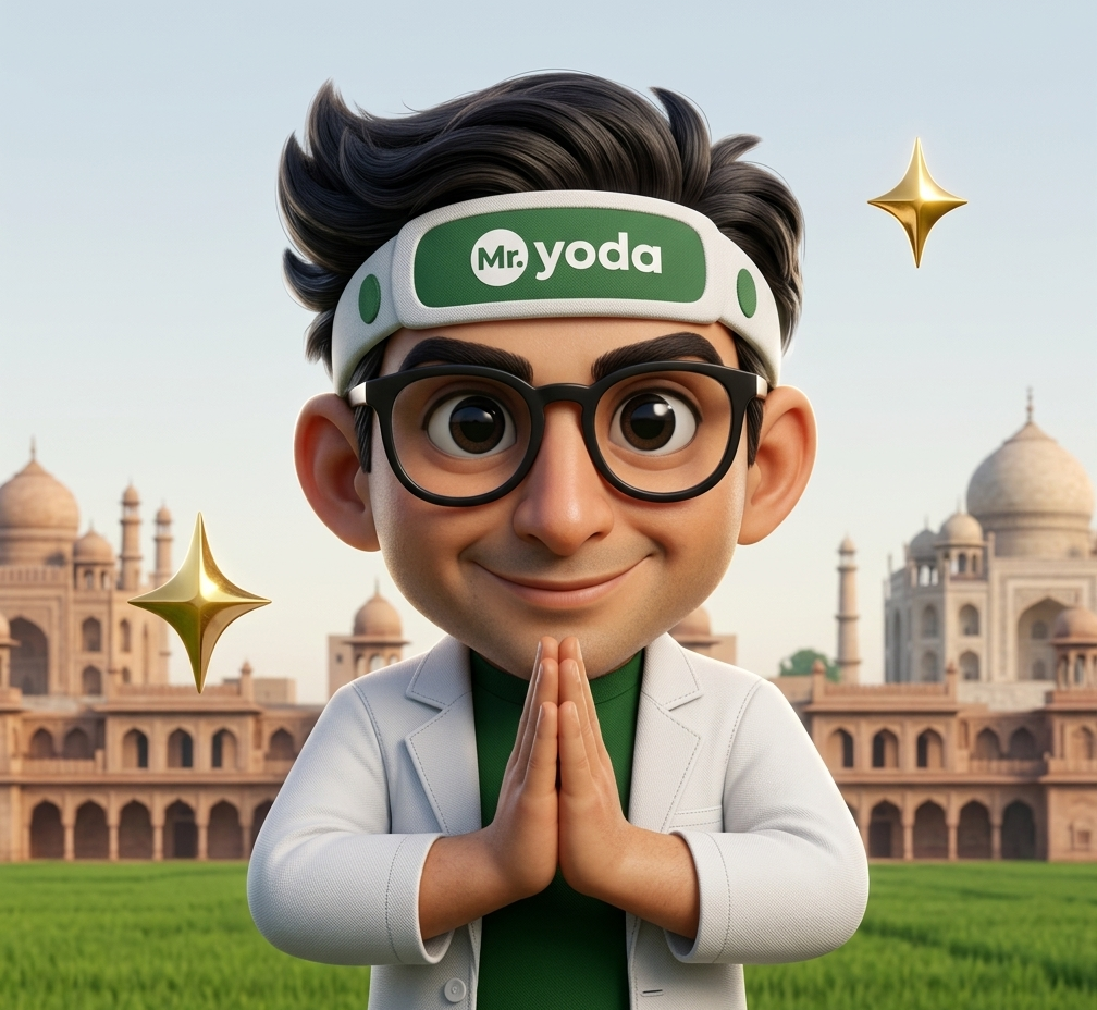 Mr. Yoda mascot